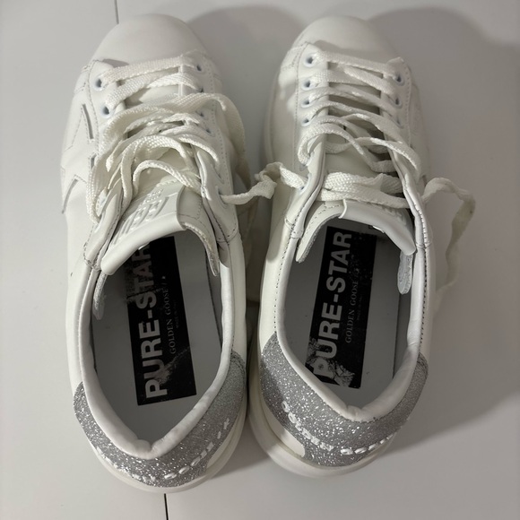Golden Goose Purestar Sneakers Size 7 - Picture 7 of 10